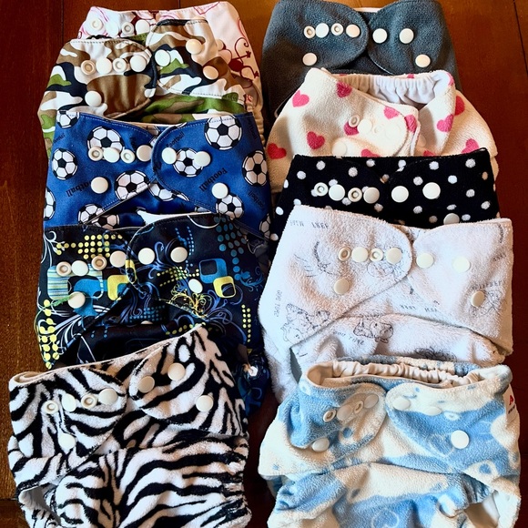 Alvababy Pocket Cloth Diaper Bundle - Picture 1 of 1
